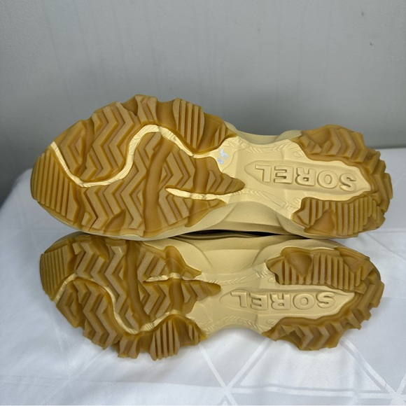 NEW Sorel Women Kinetic Breakthru Acadia Waterproof Boot Tawny Buff Ceramic Sz 8 - Picture 6 of 10